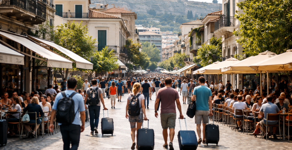 Ελλάδα: Αύξηση 32% στα Airbnb της Αθήνας εν όψει Πρωτοχρονιάς – Η Αθήνα σημειώνει αύξηση 32% στις κρατήσεις Airbnb εν όψει Πρωτοχρονιάς, καθιστώντας την κορυφαίο προορισμό βραχυ...