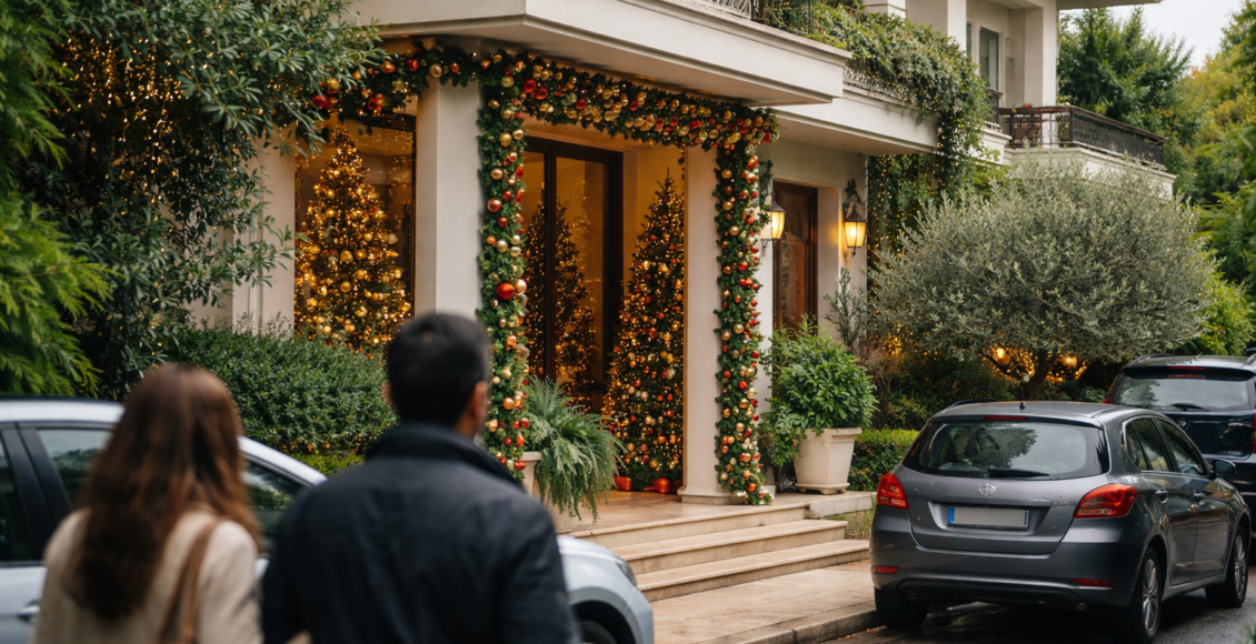 Ελλάδα: Η Τζένιφερ Λόπεζ ευχήθηκε Καλά Χριστούγεννα από το σπίτι της – Η Τζένιφερ Λόπεζ ευχήθηκε Καλά Χριστούγεννα από το σπίτι της, φορώντας κόκκινο φόρεμα σε ένα ζεστό γιορτιν...