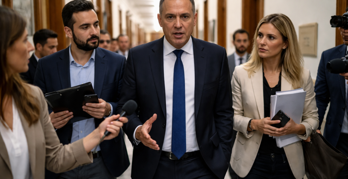 Γεραπετρίτης: Η πολιτική των αποκαλούμενων «ήρεμων νερών» είναι μια θεμελιώδης επιλογή του Πρωθυπουργού – Τι αλλάζει στα δεδομένα – Ο Γεραπετρίτης τονίζει την πολιτική των «ήρεμ...