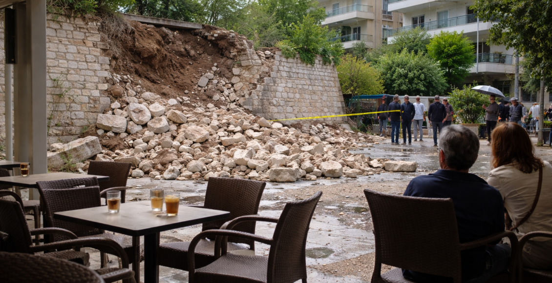 Κατάρρευση μαντρότοιχου στον Άλιμο λόγω κακοκαιρίας – Πώς αντιδρά ο κόσμος – Κατάρρευση μαντρότοιχου στον Άλιμο λόγω κακοκαιρίας προκάλεσε πλημμύρες και κινητοποίηση της Πυροσβε...