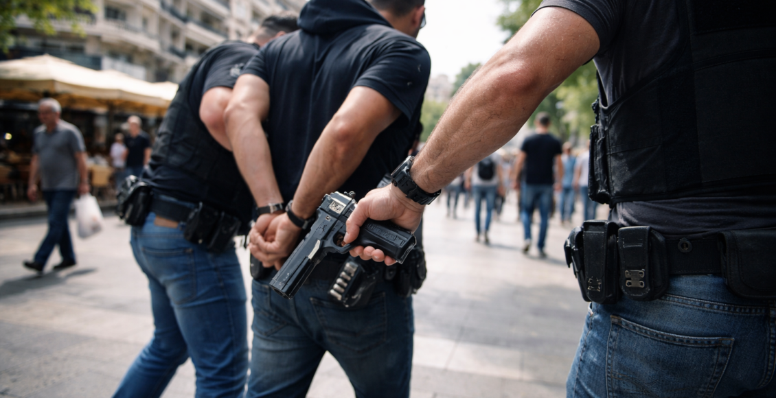 Συνελήφθη 36χρονος στην Αθήνα με πιστόλι και φυσίγγιο – Πώς αντιδρά ο κόσμος – Συνελήφθη 36χρονος στην Αθήνα με πιστόλι και φυσίγγιο, προβάλλοντας αντίσταση. Δείτε πώς αντέδρασε...