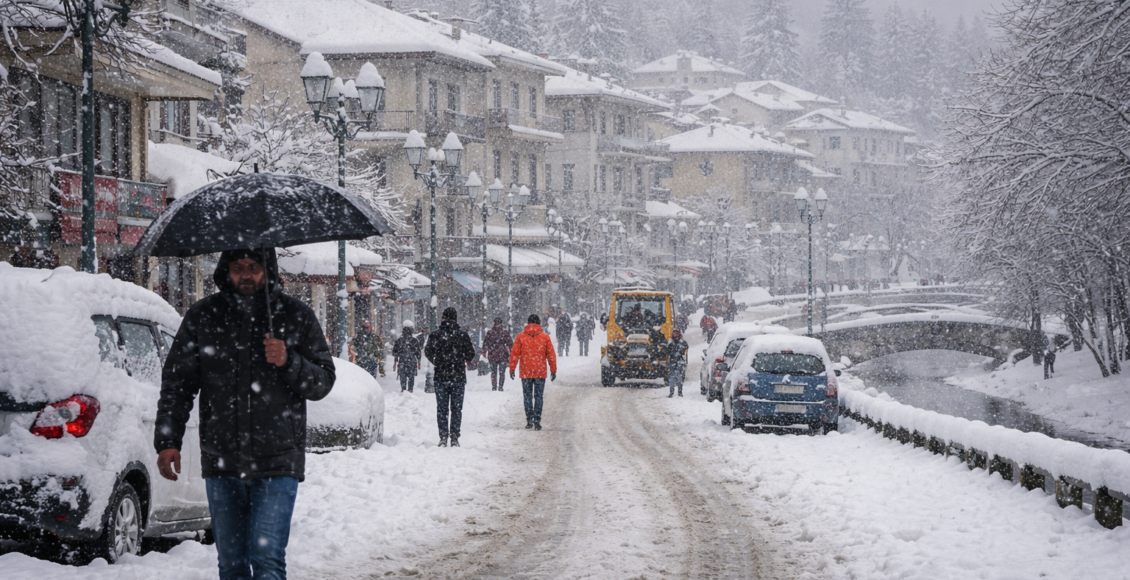 Ελλάδα: Καιρός: Που χιονίζει τώρα και τι αναμένεται τις επόμενες ώρες – Κακοκαιρία στη βόρεια Ελλάδα με χιονοπτώσεις και πτώση θερμοκρασίας. Δείτε που χιονίζει τώρα και τι θα συ...