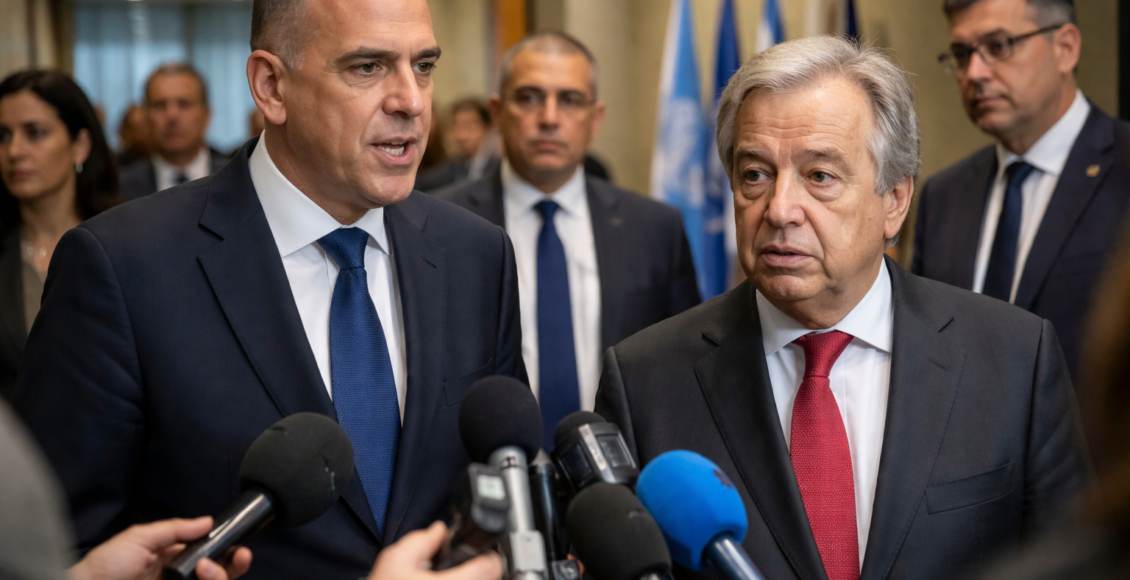 Γεραπετρίτης μετά τη συνάντηση με Γκουτέρες: Διευρυμένη συνάντηση στο Κυπριακό θα γίνει όταν ωριμάσουν οι συνθήκες – Όλες οι εξελίξεις – Ο Γεραπετρίτης ανακοίνωσε διευρυμένη συν...