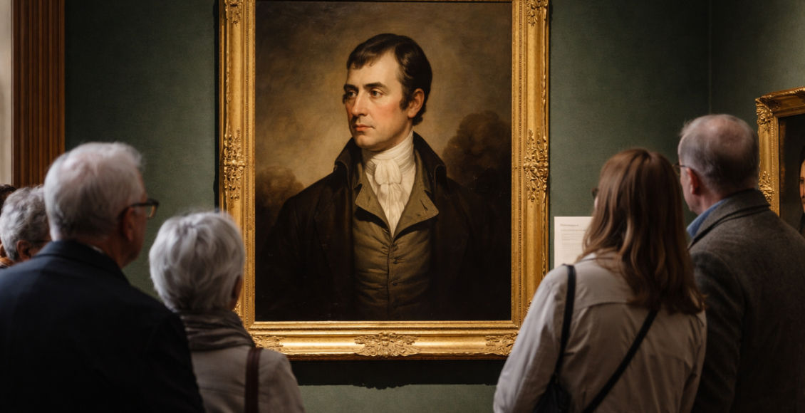 Πίνακας του Σερ Χένρι Ρέμπερν που ανακαλύφθηκε σε σπίτι στο Λονδίνο εκτίθεται στη Σκωτία – Όλα όσα ξεχωρίζουν – Χαμένος πίνακας του Σερ Χένρι Ρέμπερν με τον Ρόμπερτ Μπερνς βρέθη...