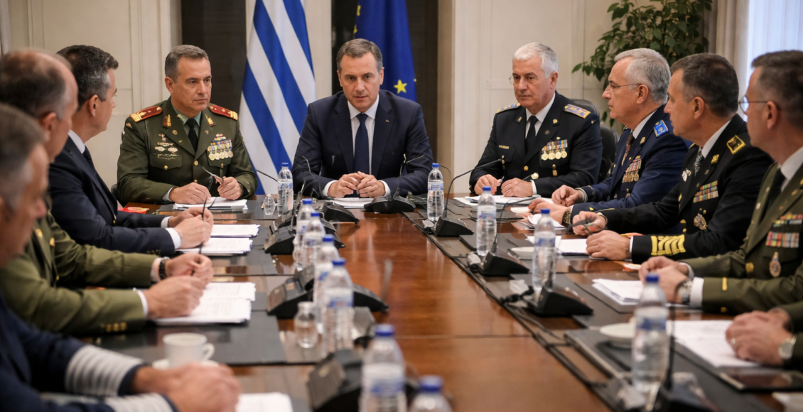 Πολιτική: Συνεδρίασε το ΚΥΣΕΑ: Παρατείνονται οι θητείες των Αρχηγών σε Ένοπλες Δυνάμεις και Σώματα Ασφαλείας – Το ΚΥΣΕΑ υπό τον Μητσοτάκη παρατείνει τις θητείες των αρχηγών των ...