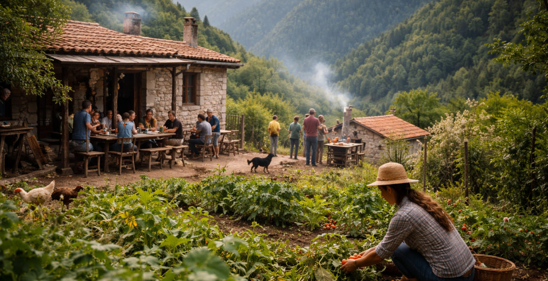 Πολιτισμός: ΚοινΣΕπ «Τα Ψηλά Βουνά»: Επανακατοίκηση της υπαίθρου και κοινοτική ζωή – Η ΚοινΣΕπ «Τα Ψηλά Βουνά» αναζωογονεί την ελληνική ύπαιθρο με επανακατοίκηση, τοπική παραγωγ...