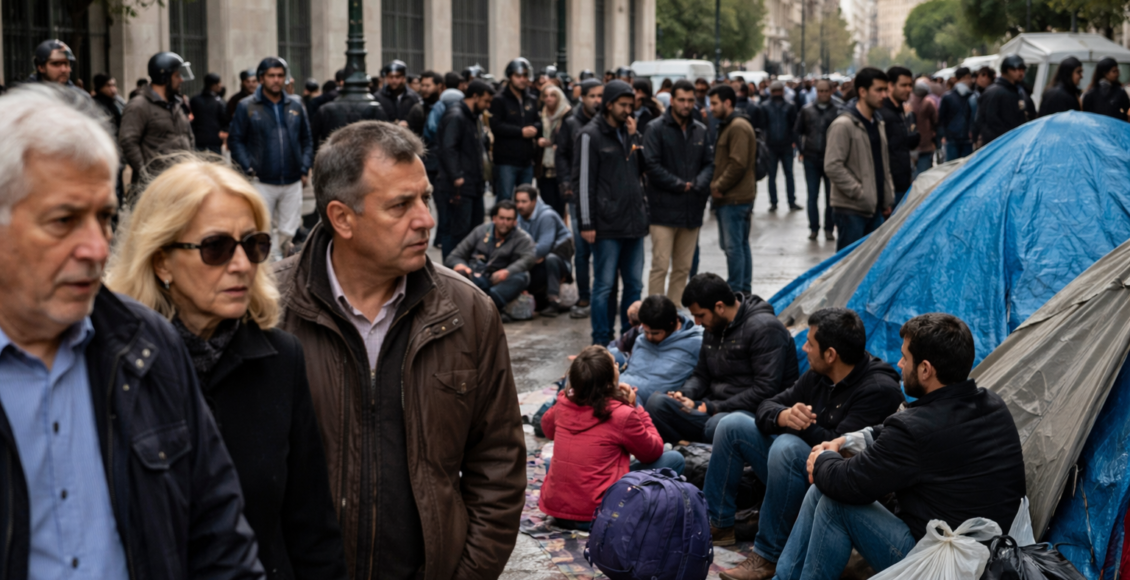 Δημοσκόπηση Metron Analysis: Φοβικοί οι Έλληνες απέναντι στη μετανάστευση – Τι αλλάζει στα δεδομένα – Η δημοσκόπηση Metron Analysis δείχνει φόβο και αρνητική στάση των Ελλήνων α...