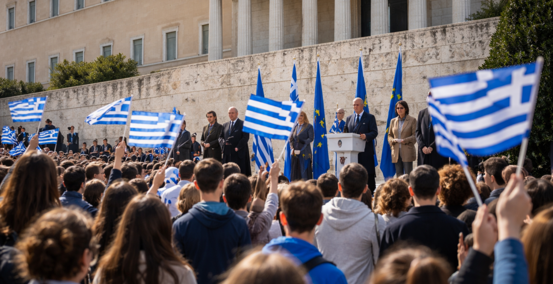 Γιορτάζεται για πρώτη φορά η Παγκόσμια Ημέρα Ελληνικής Γλώσσας – Το μήνυμα του Γιώργου Γεραπετρίτη – Αντιδράσεις και δηλώσεις – Η Ελλάδα γιορτάζει για πρώτη φορά την Παγκόσμια Η...