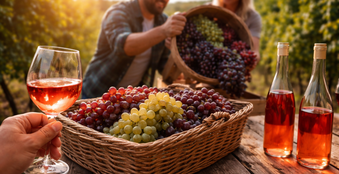 Κρασί: Το «blouge» σπάει τους κανόνες και ανοίγει νέες αγορές – Τι σημαίνει για την αγορά – Το νέο κρασί blouge συνδυάζει ερυθρά και λευκά σταφύλια, προσφέροντας ανθεκτικότητα σ...