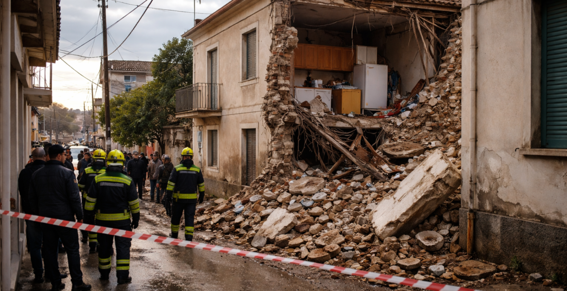 Μεσσήνη: Κατέρρευσε πρόσοψη σπιτιού από την έντονη βροχόπτωση – Δεν υπήρξαν τραυματισμοί – Πώς αντιδρά ο κόσμος – Κατέρρευσε πρόσοψη σπιτιού στη Μεσσήνη λόγω έντονης βροχόπτωσης...