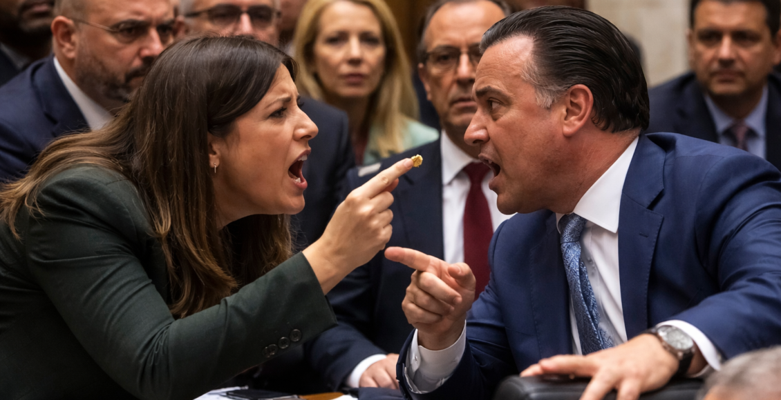 Κόντρα Κωνσταντοπούλου - Γεωργιάδη για ένα κρακεράκι στη Βουλή – Αναλυτικά όσα γνωρίζουμε – Έντονη αντιπαράθεση Κωνσταντοπούλου - Γεωργιάδη στη Βουλή για ένα κρακεράκι, που αναδ...