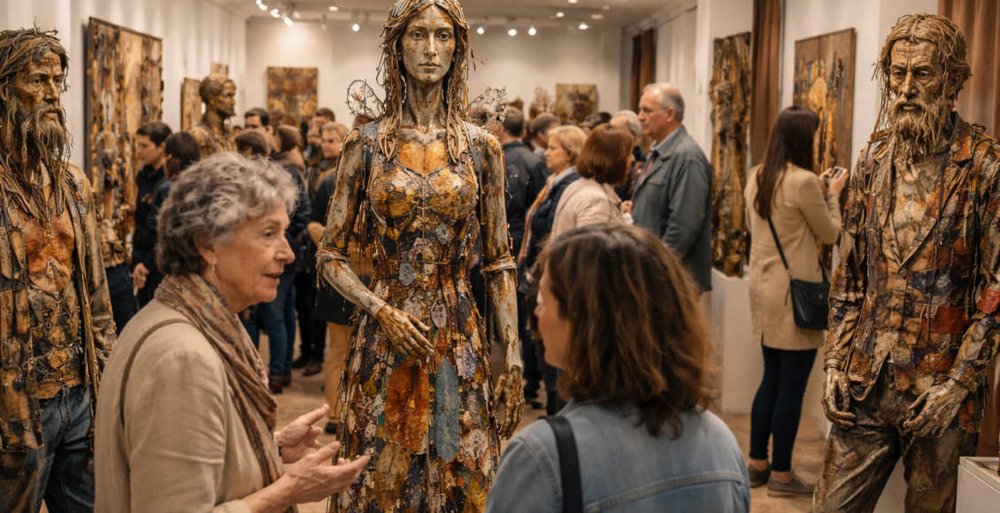 Πολιτισμός: «Οι άνθρωποί μου»: Η τέχνη της επανάχρησης - Εικαστική Έκθεση της Δόξας Γεωργοπούλου – Ανακαλύψτε την έκθεση «Οι άνθρωποί μου» της Δόξας Γεωργοπούλου στο Μαρούσι, με...