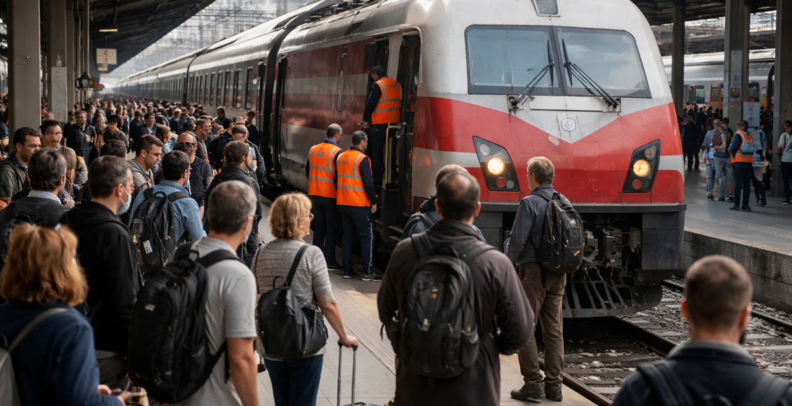 Ελλάδα: Με καθυστέρηση 64 λεπτών αναχώρησε η αμαξοστοιχία IC57 (Θεσσαλονίκη- Αθήνα) λόγω τεχνικού προβλήματος – Η αμαξοστοιχία IC57 Θεσσαλονίκη-Αθήνα αναχώρησε με καθυστέρηση 64...