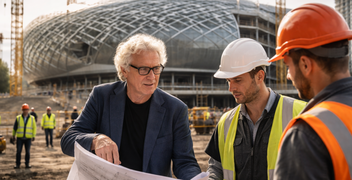 Ο θρυλικός αρχιτέκτονας που δημιουργεί ένα αθλητικό παλάτι στα Τίρανα – Πώς επηρεάζονται οι πολίτες – Το αρχιτεκτονικό γραφείο MVRDV σχεδιάζει το νέο αθλητικό παλάτι Asllan Rusi...