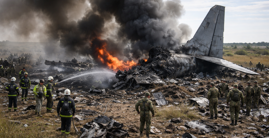 Οικονομία: Συντριβή ρώσικου μεταγωγικού στην Κριμαία – 29 νεκροί – Συντριβή ρωσικού μεταγωγικού αεροσκάφους στην Κριμαία με 29 νεκρούς. Το δυστύχημα σημειώθηκε πάνω από την προσ...