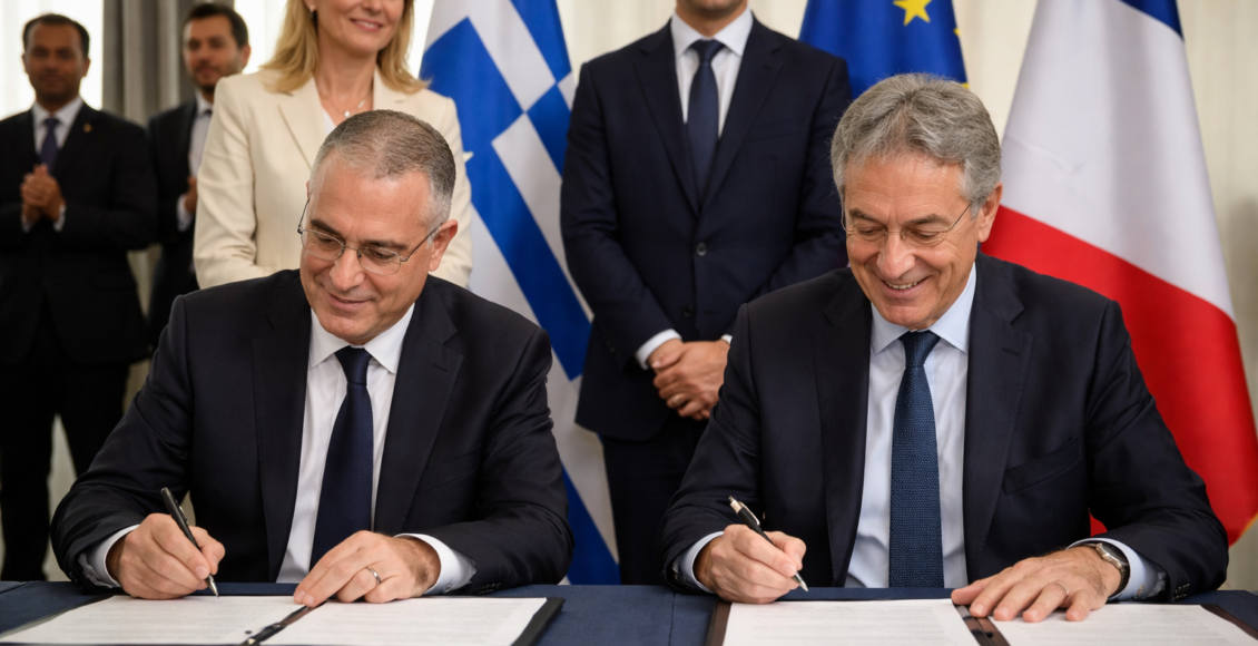 Οικονομία: Θεοδωρικάκος: Τομέας αιχμής της ελληνογαλλικής συνεργασίας η πυρηνική τεχνολογία – Η ελληνογαλλική συνεργασία ενισχύεται στον τομέα της πυρηνικής τεχνολογίας με έμφασ...