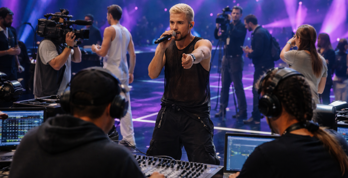 Eurovision: Πυρετώδεις προετοιμασίες από τον Akyla για τον ημιτελικό της επόμενης Τρίτης – Το παρασκήνιο και οι αντιδράσεις – Ο Akyla ολοκληρώνει τις τελικές πρόβες στη Βιέννη γ...