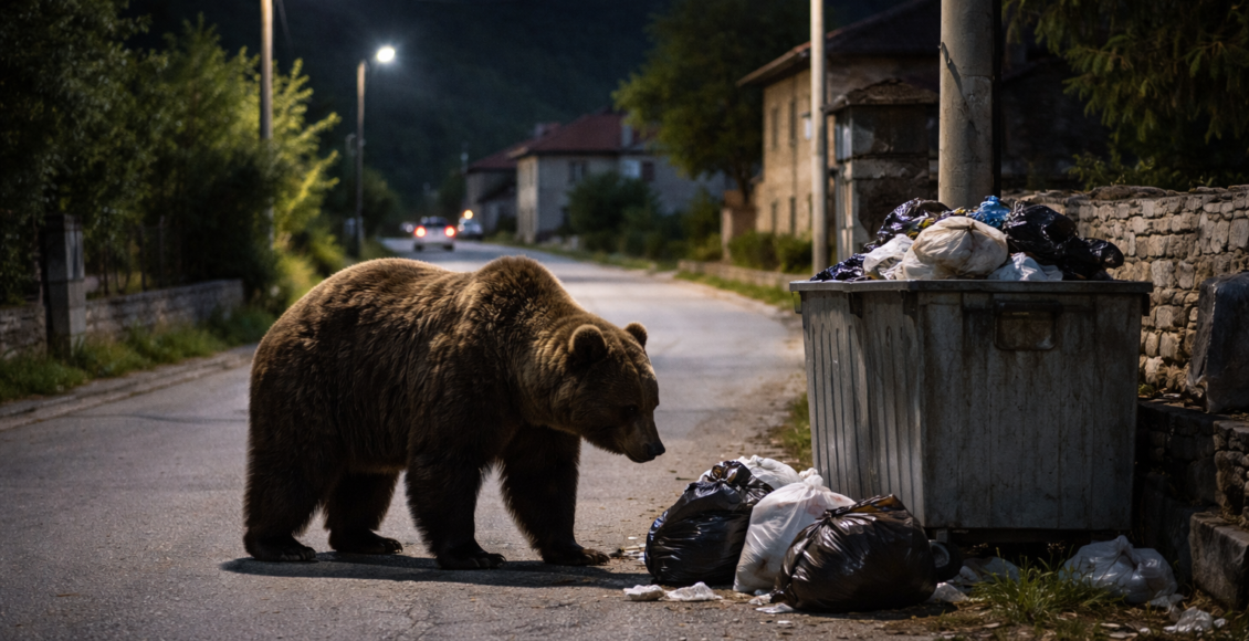 Νυχτερινή επίσκεψη αρκούδας στην Ολυμπιάδα Κοζάνης – Πώς αντιδρά ο κόσμος – Μεγάλη αρκούδα εμφανίστηκε τη νύχτα στην Ολυμπιάδα Κοζάνης, προκαλώντας προειδοποίηση για προσοχή στι...