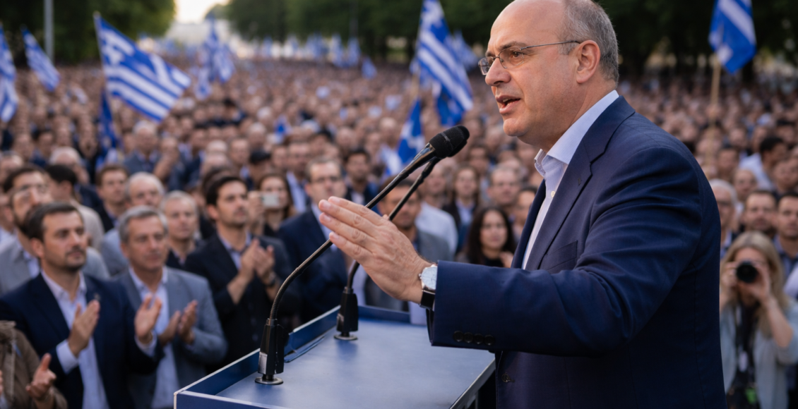Πολιτική: Χατζηδάκης: Προχωράμε μπροστά με ασφάλεια, δεν παίζουμε με την πατρίδα μας – Ο Χατζηδάκης από Θεσσαλονίκη τονίζει την πολιτική σταθερότητα και την ενότητα της κυβέρνησ...